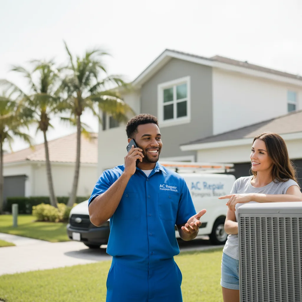 AC Repair Pompano Beach customer support in Newberg